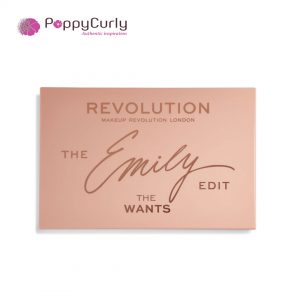 Revolution x The Emily Edit – The Wants Palette de Makeup Revolution est une palette de fards à paupières que vous voudrez utiliser tous les jours ! 24 teintes mattes, satinées et irisées.