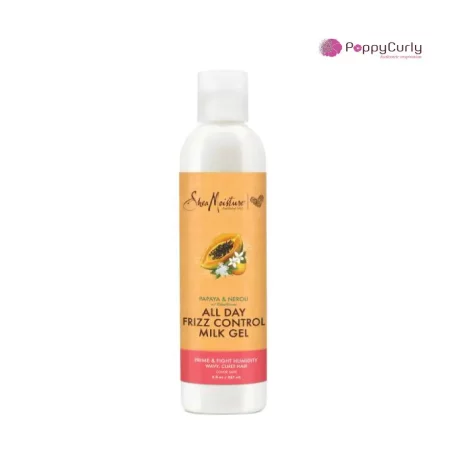 Dites Adieu aux Frisottis avec All Day Frizz Control – Coconut and Hibiscus Curl and Style Milk, maintenant a Casablanca chez Poppycurly.ma