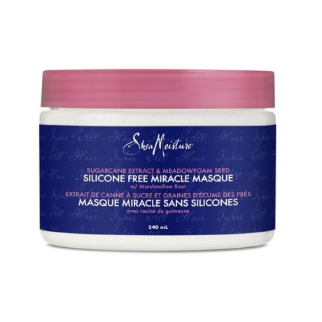 SILICONE FREE MIRACLE MASQUE | SHEAMOISTURE poppycurly maro c casablanca curly product