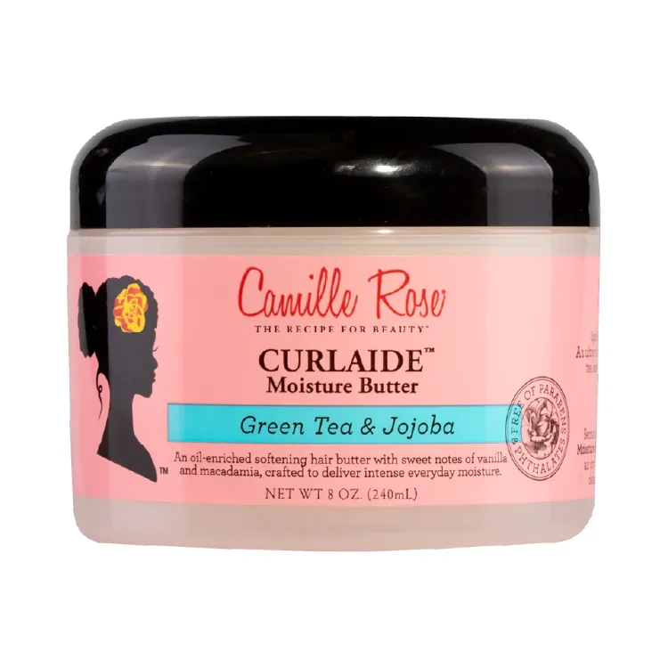 Curlaide Moisture Butter Camille Rose pour cheveux bouclés