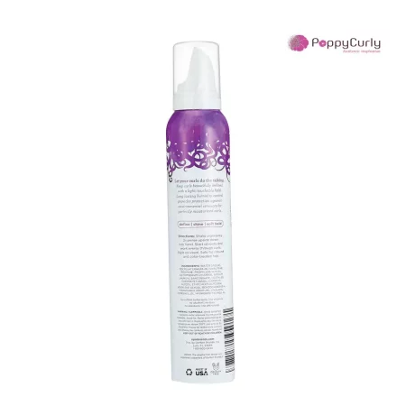 Curl Talk ACTIVATING MOUSSE Soft-touchable Hold, not your mothers curl hair products, conditioner for hair, conditioner hair conditioner, curling hair product, Maroc casablanca Poppycurly.ma 1