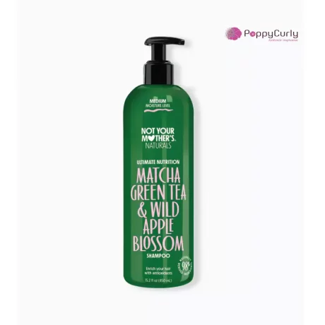 Matcha Green Tea et Wild Apple Blossom SHAMPOO, not your mothers curl hair products, conditioner for hair, conditioner hair conditioner, curling hair product, Maroc casablanca Poppycurly.ma