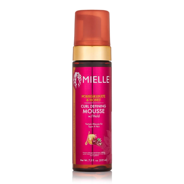 Pomegranate Honey Curl Defining Mousse - Mielle Organics Maroc pour Boucles Définies