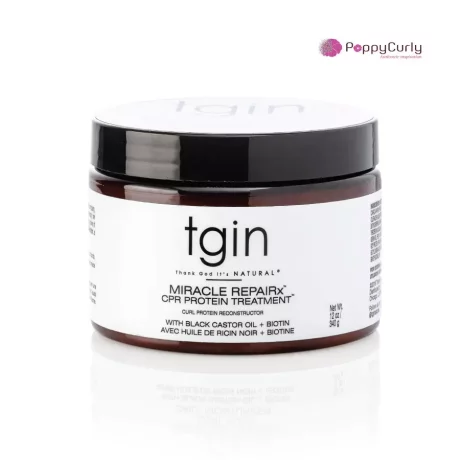 TGIN Miracle RepaiRx CPR Protein Treatment, tgin cheveux tgin gamme hair mask, maroc casablanca PoppyCurly