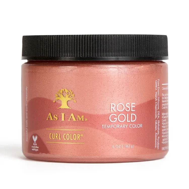 Curl Color Rose Gold d'As I Am pour cheveux bouclés disponible chez Poppy Curly